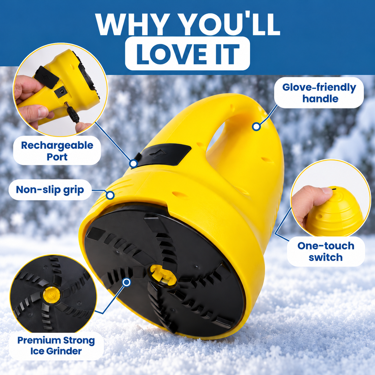 Electric Ice Scraper That Scrapes For You